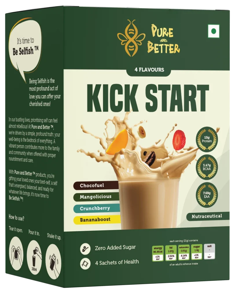 Kick start box - no background