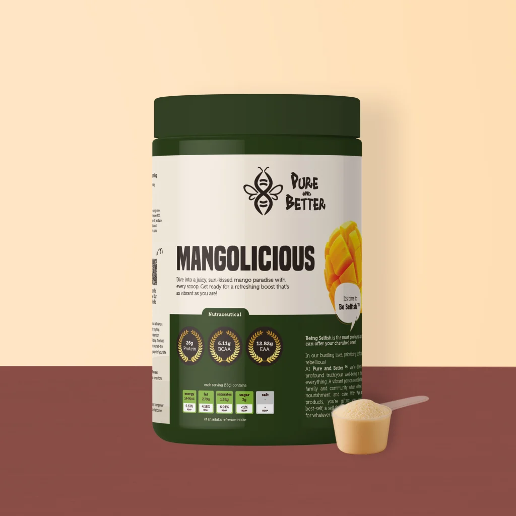 Mangolicious Protein Jar